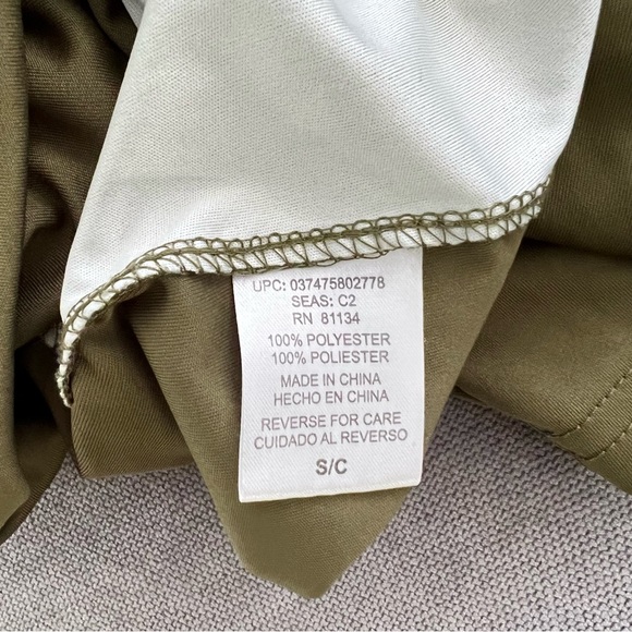 Everlast mens workout shirt shine small green color - Picture 4 of 5